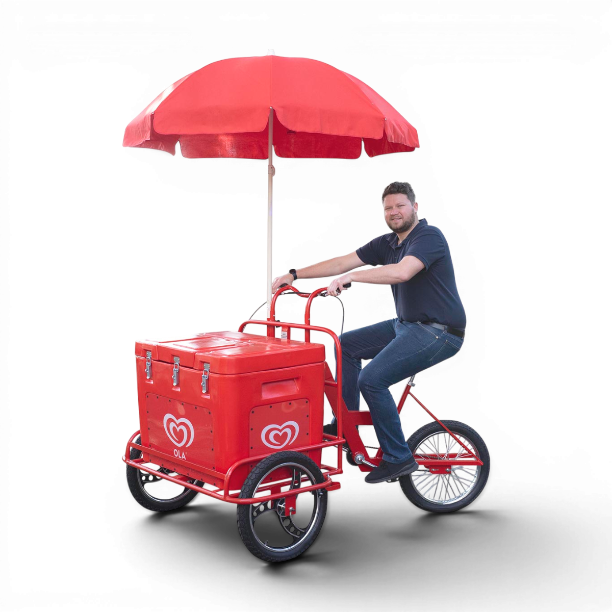 Heavy Duty Trike with Ice-Cream Cooler Box 160