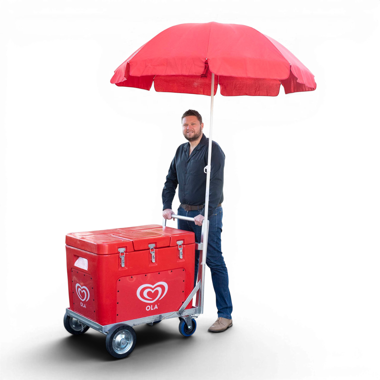 Ice-Cream Push Cart 160