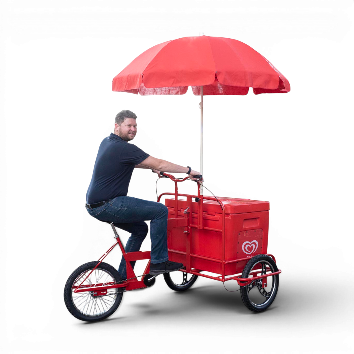 Heavy Duty Trike with Ice-Cream Cooler Box 160