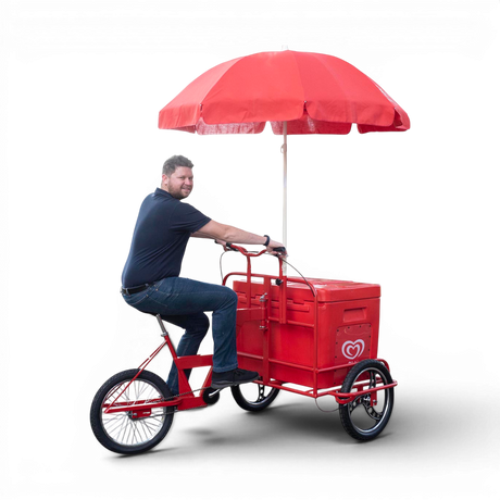 Heavy Duty Trike with Ice-Cream Cooler Box 160
