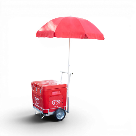 Tilted Ice-Cream Cart 160