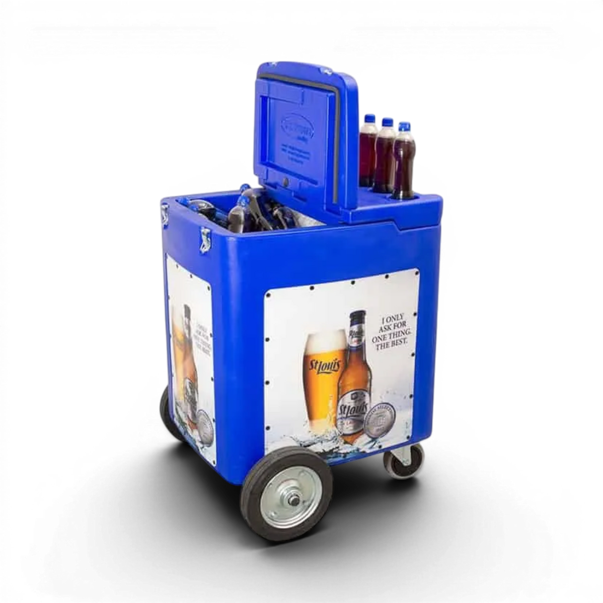4-Case Push Cart