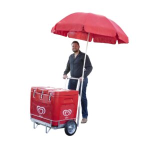 Tilted Ice Cream Cart 160